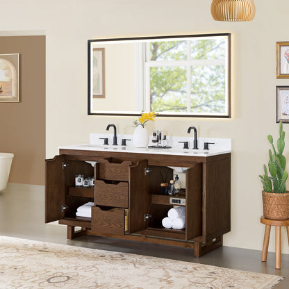 Altair Designs Mowry 36"/48"/60"/72" single/double vanity with top - 573036-BK-GW-NM Price