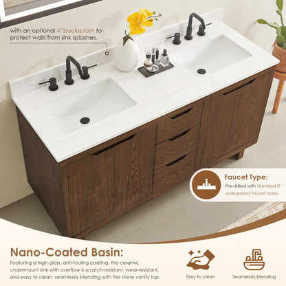 Altair Designs Mowry 36"/48"/60"/72" single/double vanity with top - 573036-BK-GW-NM Price