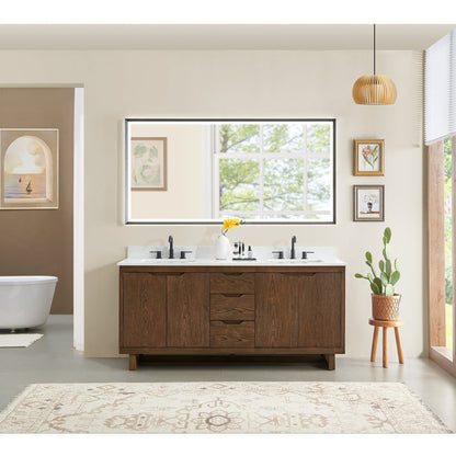Altair Designs Mowry 36"/48"/60"/72" single/double vanity with top - 573036-BK-GW-NM Price