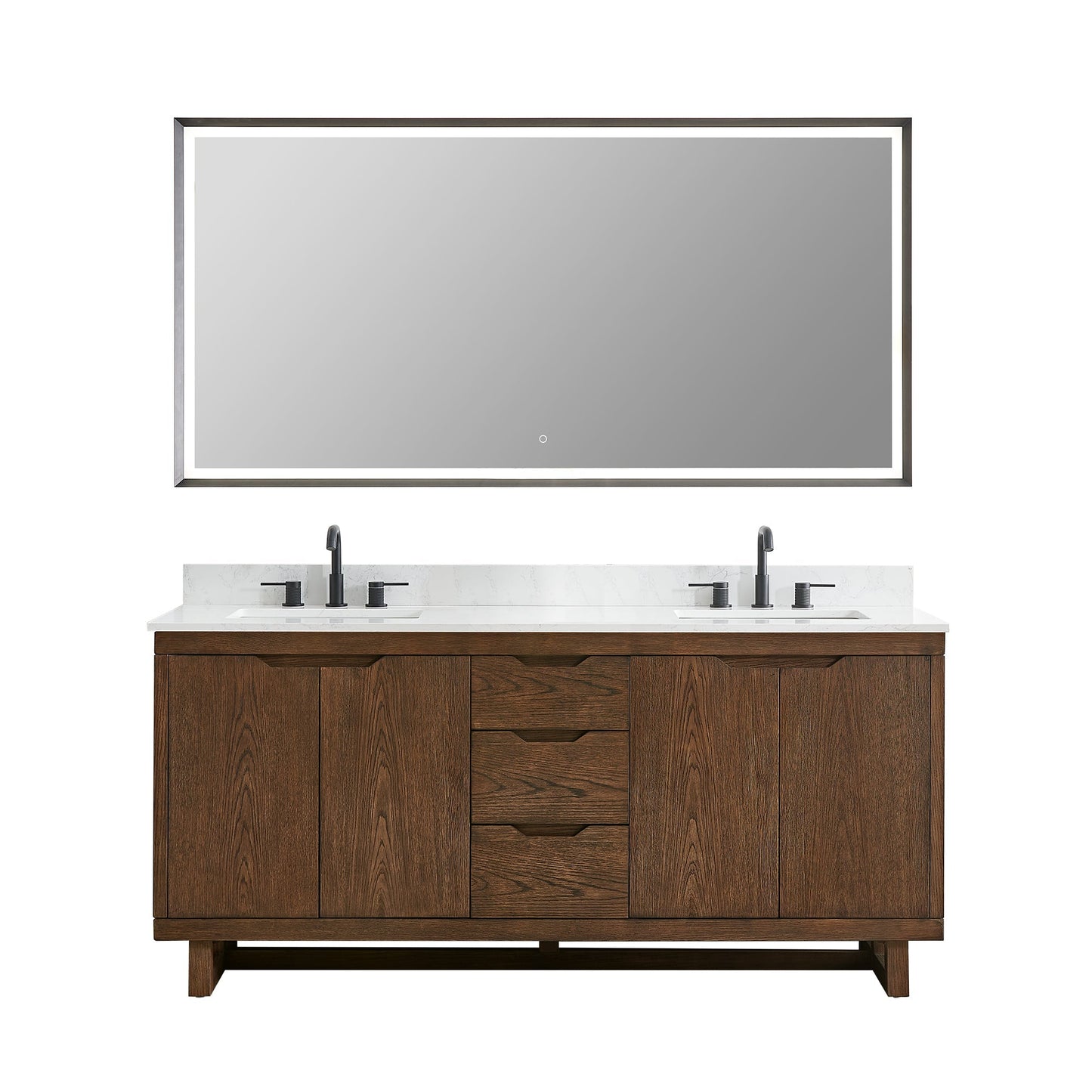 Altair Designs Mowry 36"/48"/60"/72" single/double vanity with top - 573036-BK-GW-NM Price