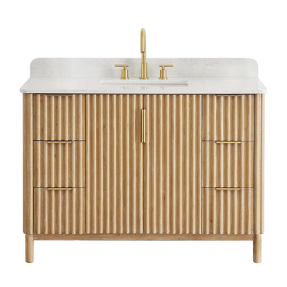 Altair Designs Sierra 48" single vanity with top - 575048-WL-GW-NM Price