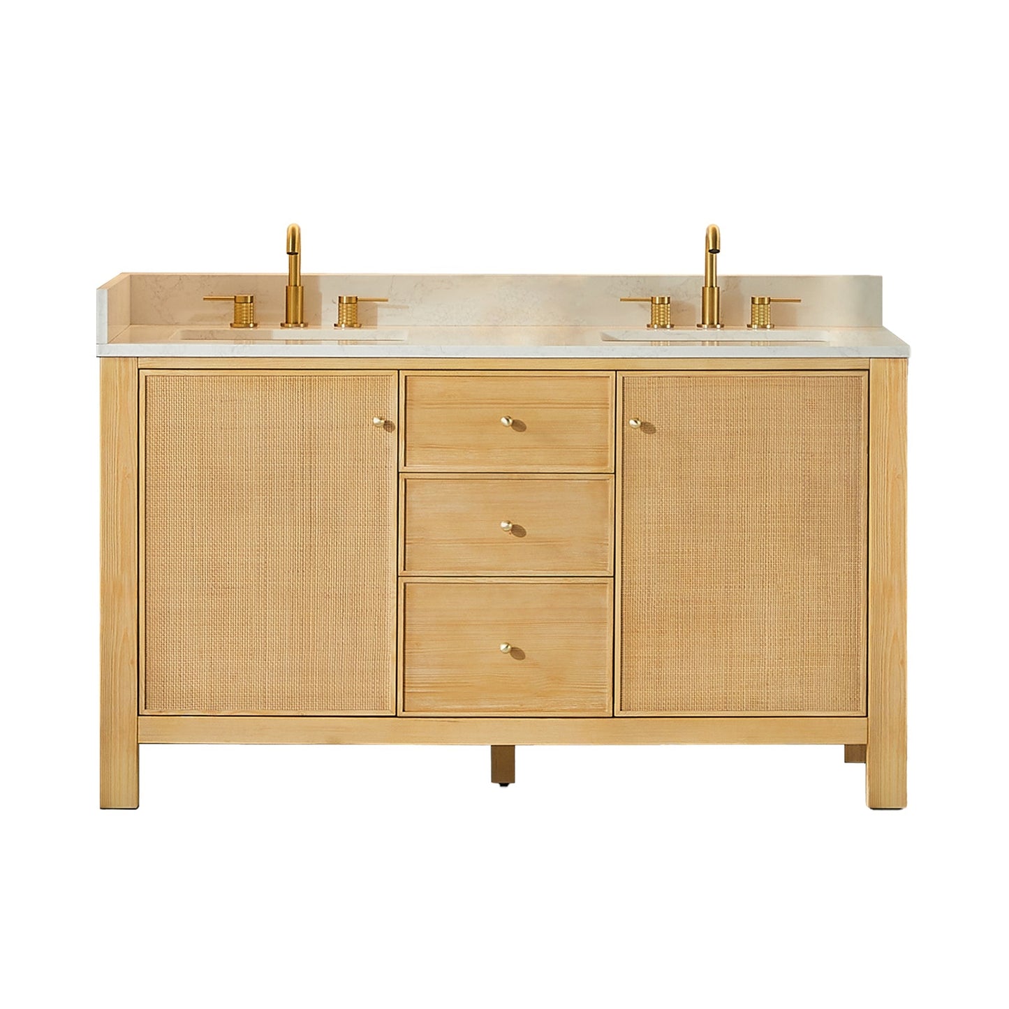 Altair Designs Cedar 36"/48"/60"/72" single/double vanity with top - 576036-NW-GW-NM
