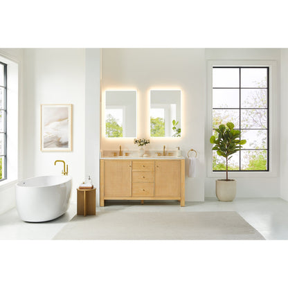 Altair Designs Cedar 36"/48"/60"/72" single/double vanity with top - 576036-NW-GW-NM