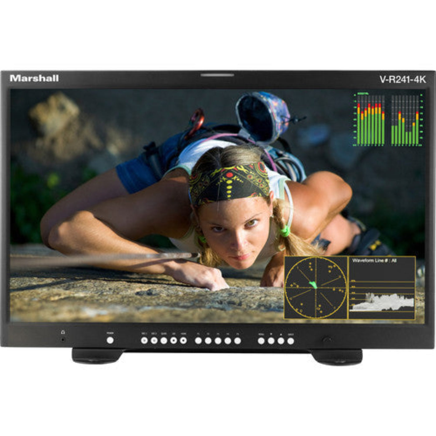 Marshall  24" UHD 4K 3G-SDI HDR Monitor - VR2414K