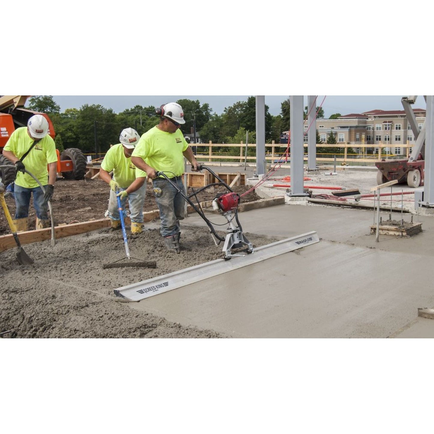 WYCO 20' Screed Bar For Double Power Unit -