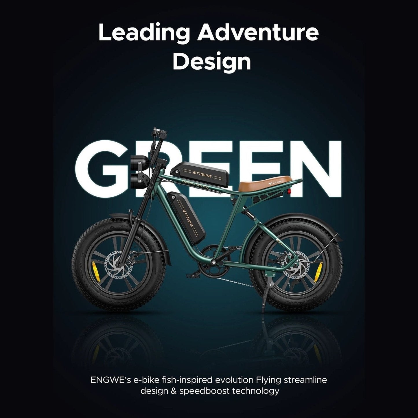 ENGWE M20 48V 13Ah/26Ah 750W All-Terrain Electric Bike - Backyard Provider