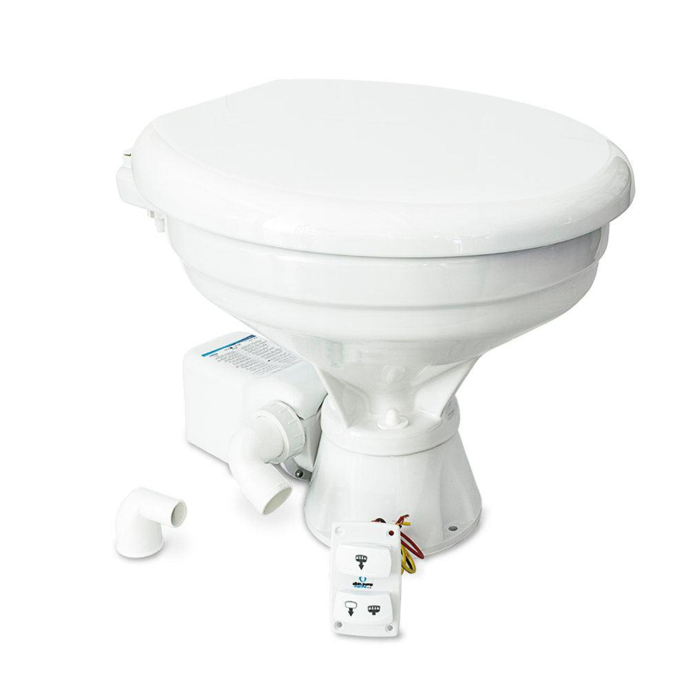 Albin Pump Marine Toilet Silent Electric Compact 12V -  07-03-012