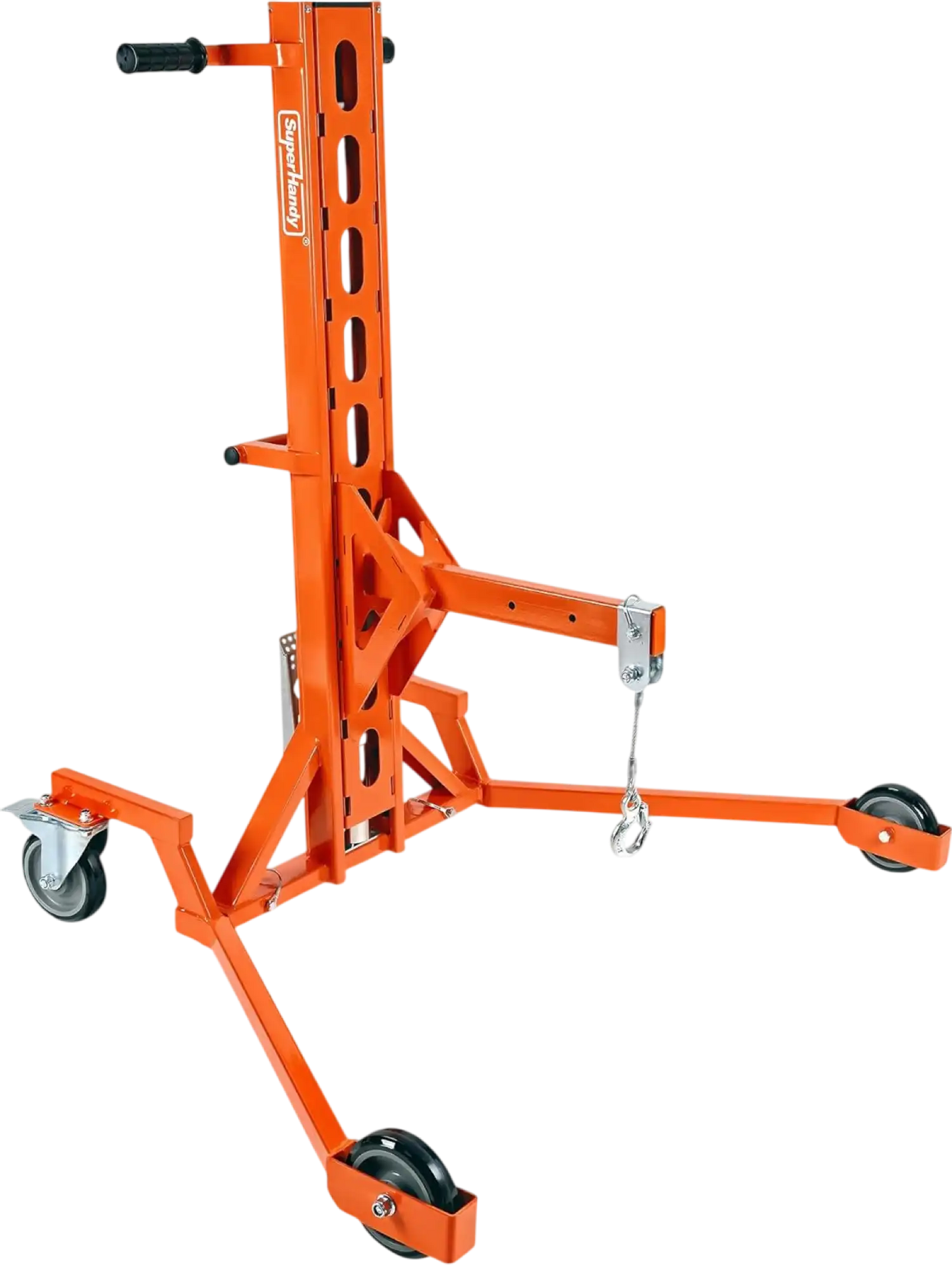 Super Handy GUO147 Drum Lift Manual Hydraulic for 55 Gal. Drums 550 Lbs Capacity New - GUO147