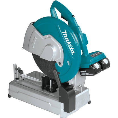 Makita  36V (18V X2) LXT Brushless 14" Cut-Off Saw Kit, dual port rapid charger, electric brake - XWL01PT