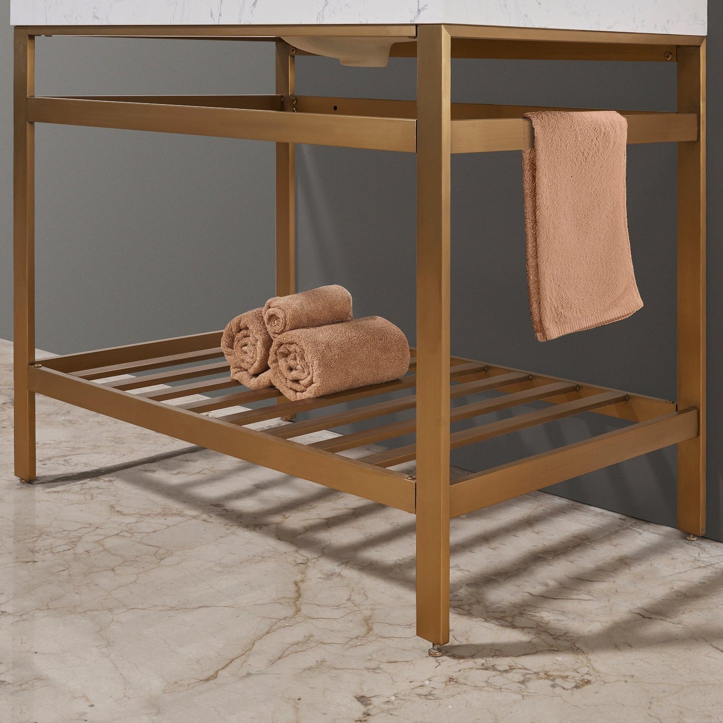 Altair Designs 36" single vanity with top - 68036-AWAP-MB-NM