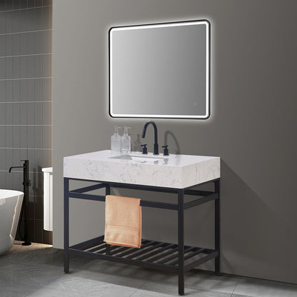 Altair Designs Merano 42" single vanity with top - 68042-AWAP-MB-NM Price