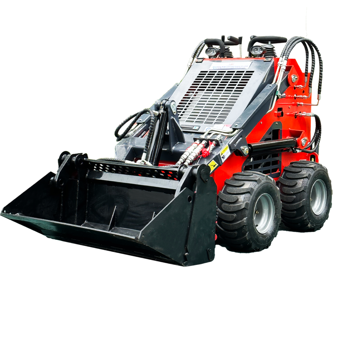 KATOOL New Mini Skid Steer Track Loader 23 HP RATO Engine EPA Electric Start - KT-SK26 W