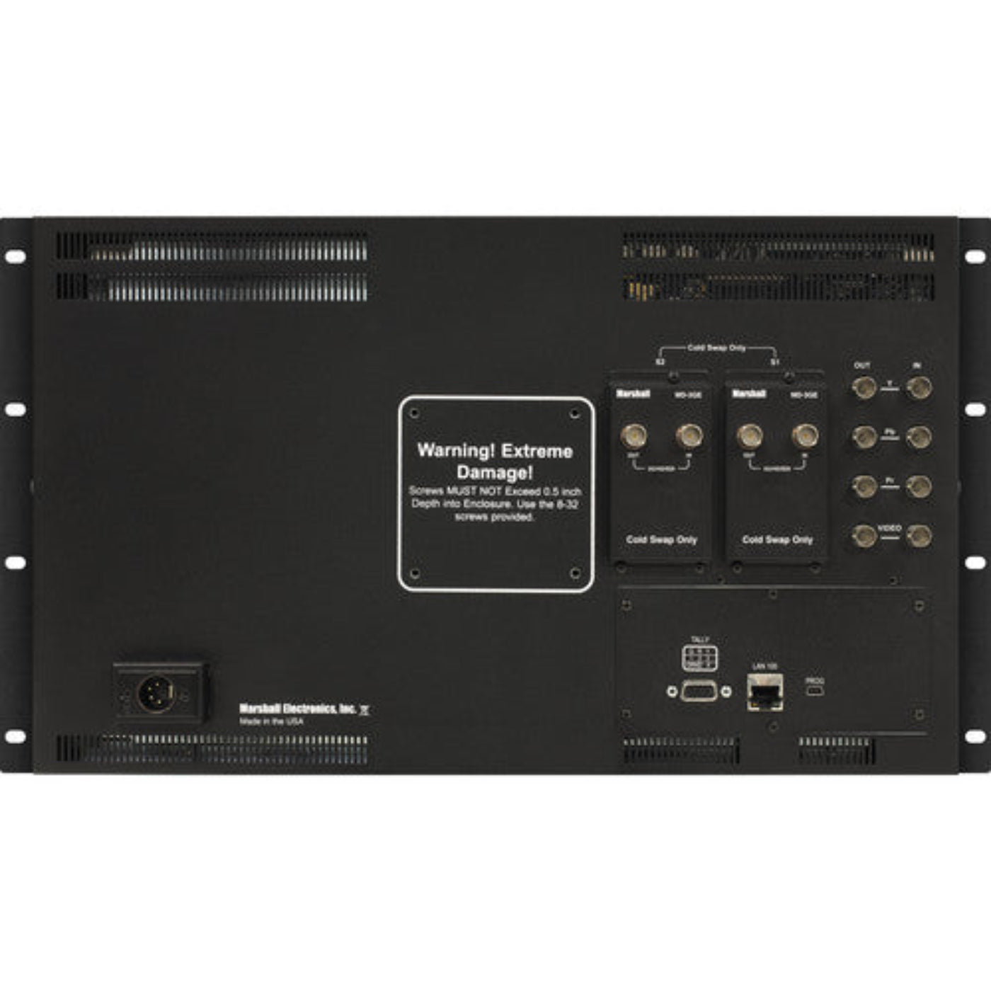 Marshall  17" Full Resolution Rack Mount / Standalone Monitor with Desktop Stand - V-MD173-DT