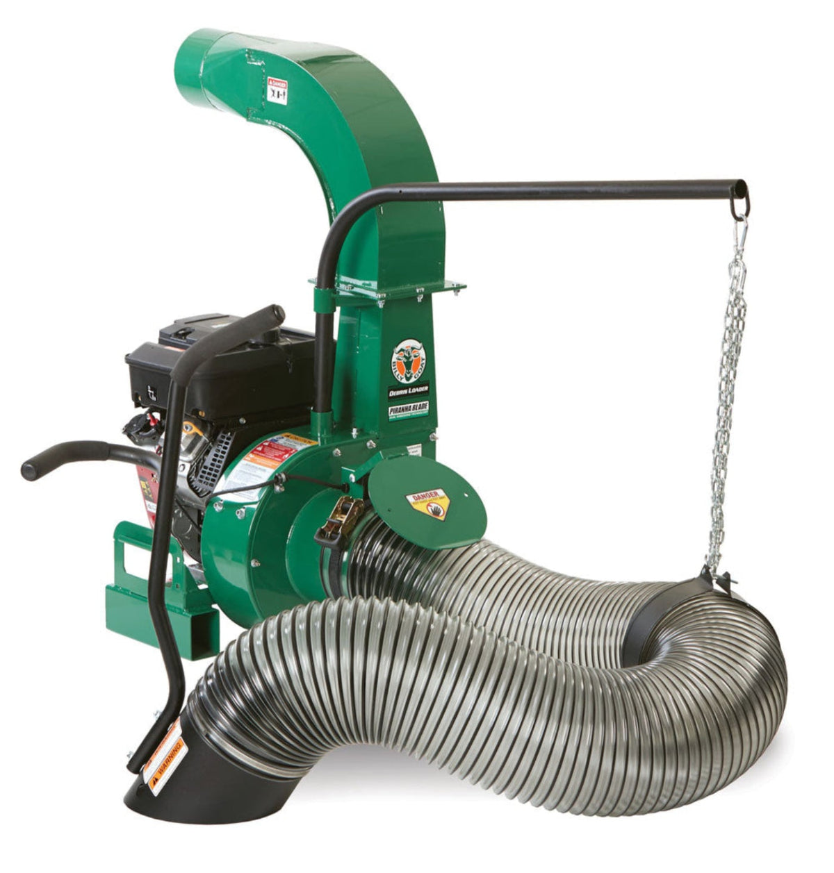 Billy Goat Debris Truck Loader, 10"x10' Hose, 16" Impeller, 570cc Vanguard - DL1802V