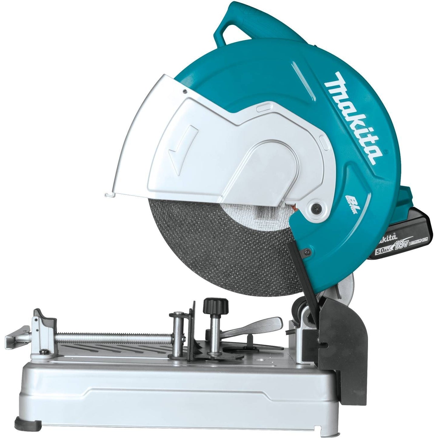 Makita  36V (18V X2) LXT Brushless 14" Cut-Off Saw Kit, dual port rapid charger, electric brake - XWL01PT