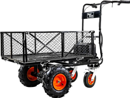 Super Handy GUO122 48V 2Ah 660 lb Working Capacity Electric Utility Power Wagon New - GUO122