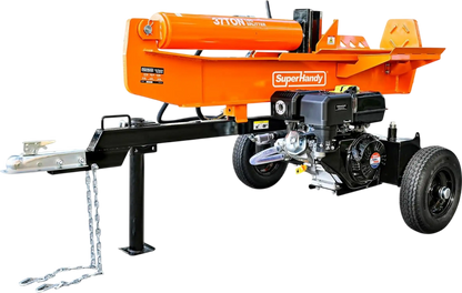 Super Handy GUT200 Log Splitter 37 Ton Full Beam Vertical/Horizontal 389cc Gas Towable New - GUT200