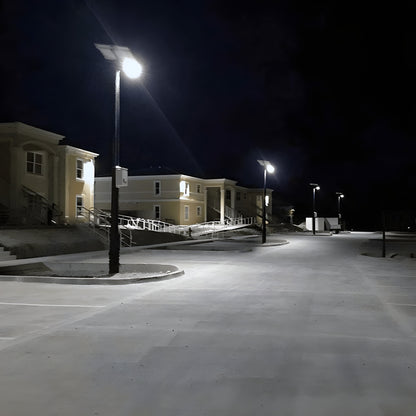 AVS Energy Solar LED Flood Light 30 Watt 4200 Lumens 5000K  - AVS-BLK-30W
