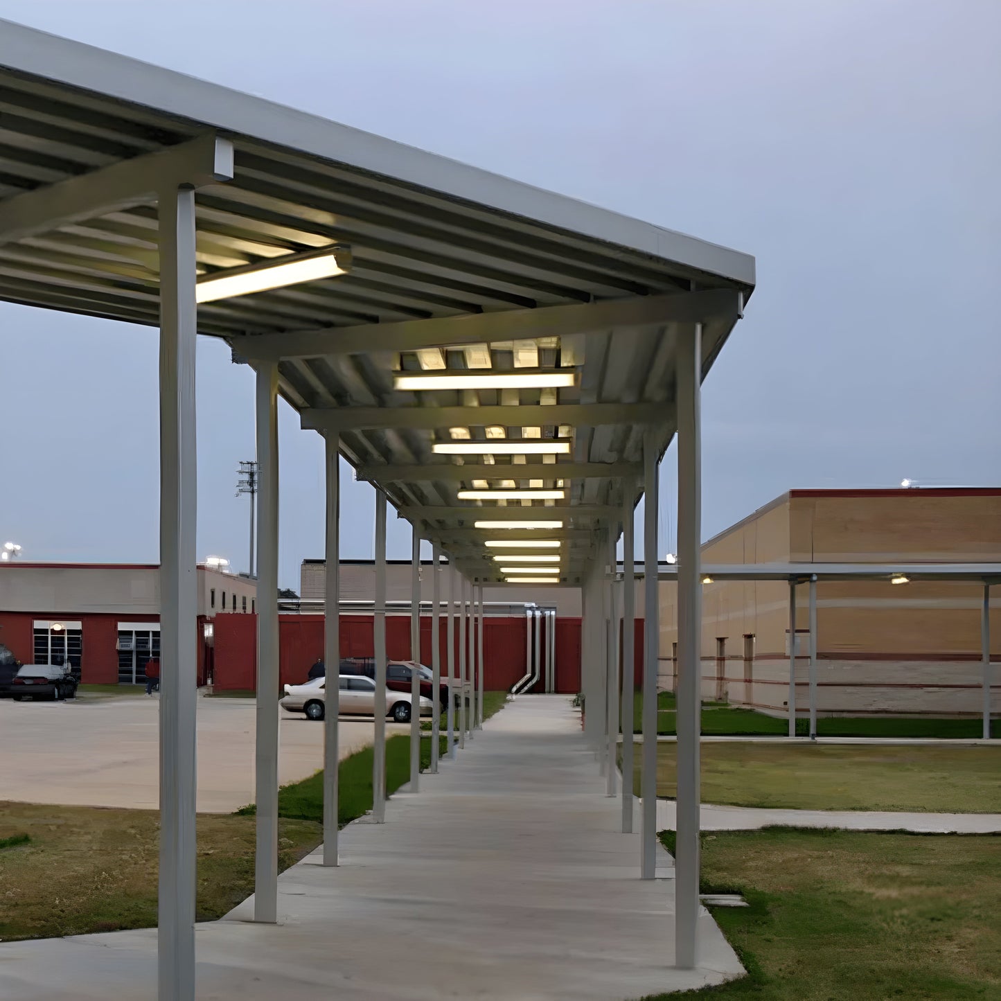 AVS Energy Solar Carport/Portable Light 12 Watt 1500 Lumens 5000K | - AVS-SCL12W