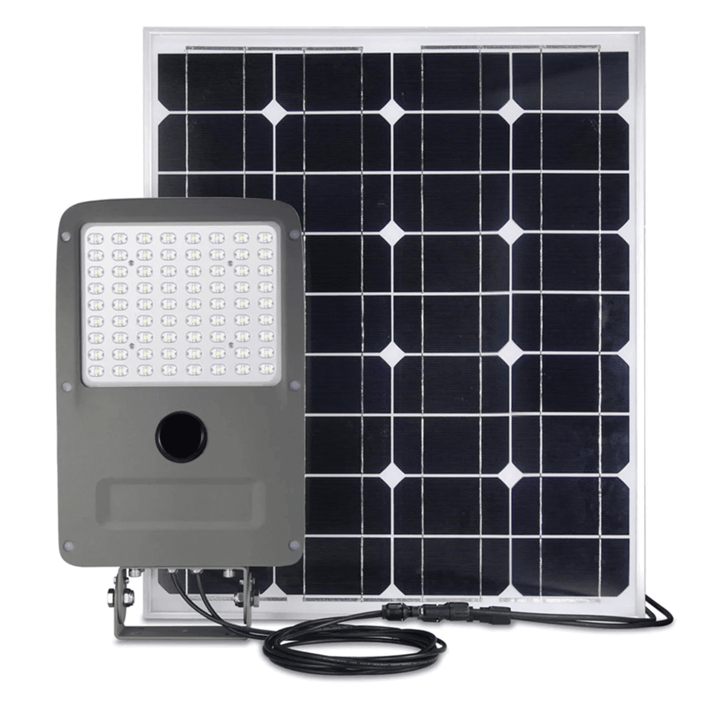 AVS Energy Solar Billboard Light 20 Watt 2800 Lumens 5000K Yoke/Pole Mount IP67  - AVS-SFL20W-Yoke