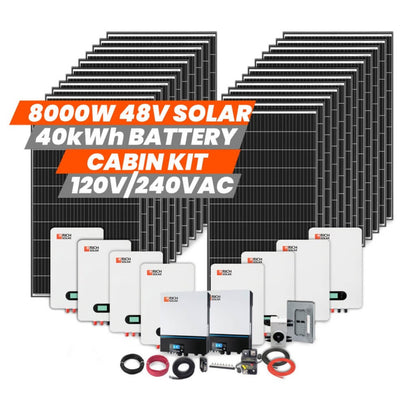 8000W 48V 120/240VAC Cabin Kit - Backyard Provider