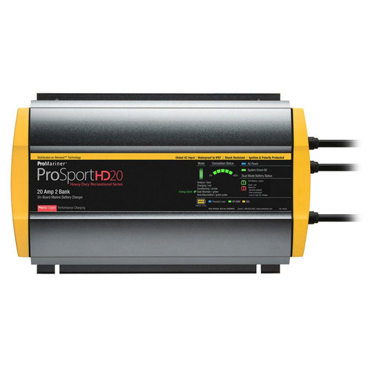 ProMariner ProSportHD 20 Global Gen 4 - 20 Amp - 2 Bank Battery Charger [44028] - CWR-80096
