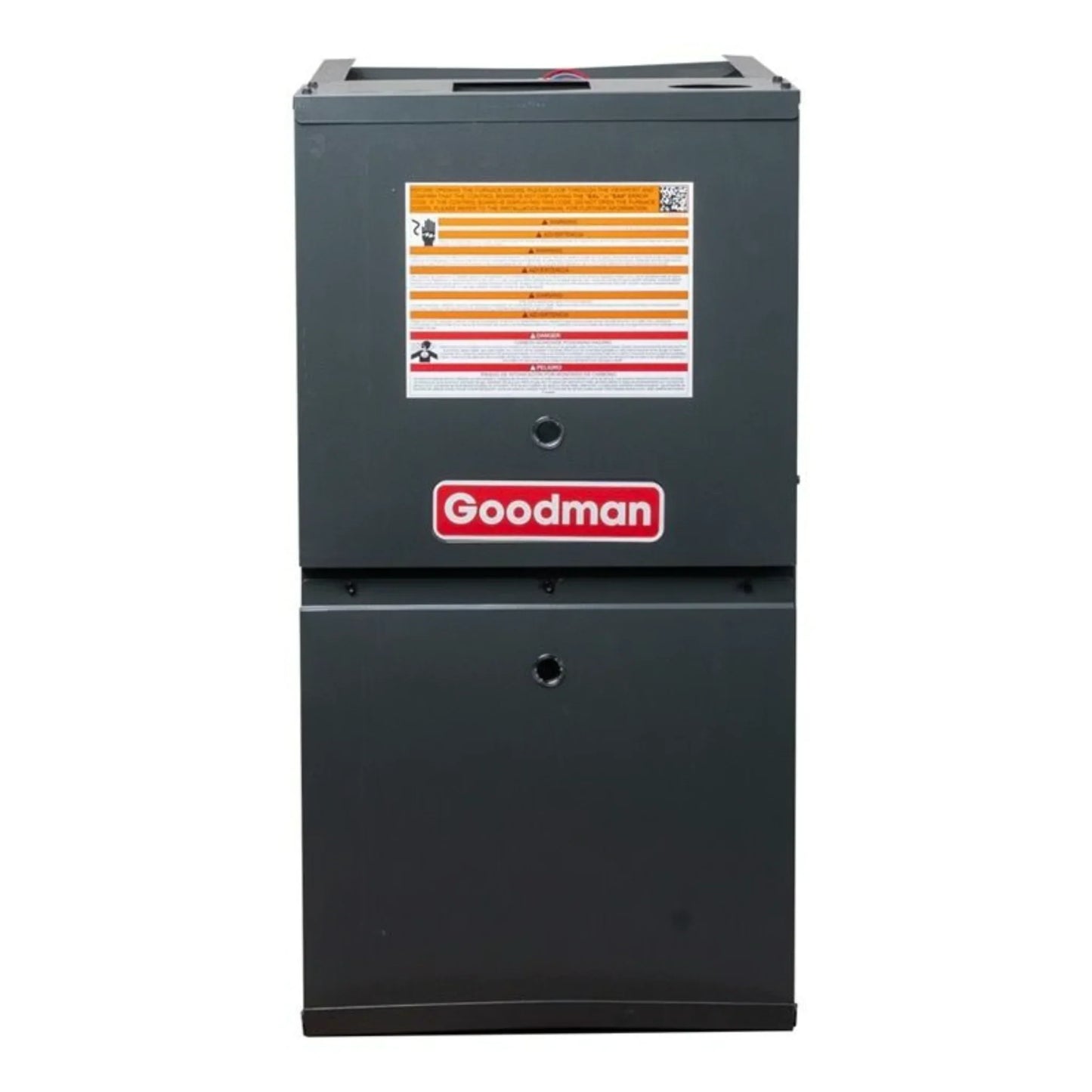 Goodman - 80,000 BTU 80% Low NOx Gas Furnace - 17.5" Width - Downflow / Horizontal - Two Stage - 115V - R32 - GD9T800804BX