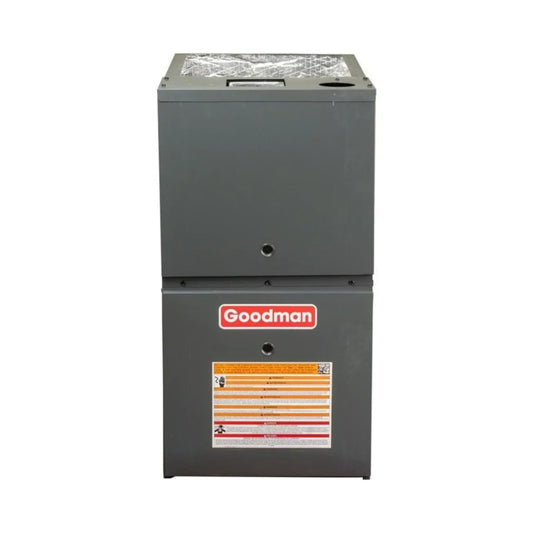 Goodman - 80,000 BTU 80% Gas Furnace - 24.5" Width - Upflow / Horizontal - Two Stage - 115V - R32 - GR9T800805DX