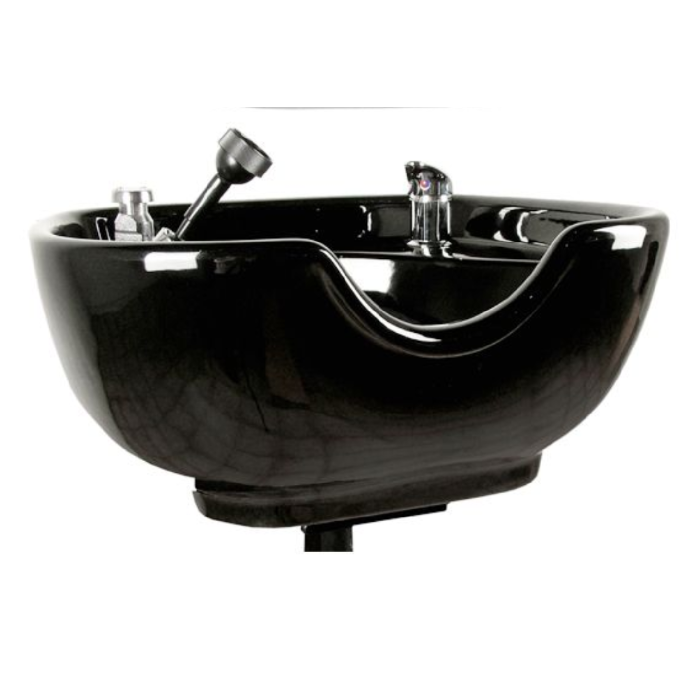 Jeffco 8100 Porcelain Bowl Stationary Black  - 8100-570-VB-B