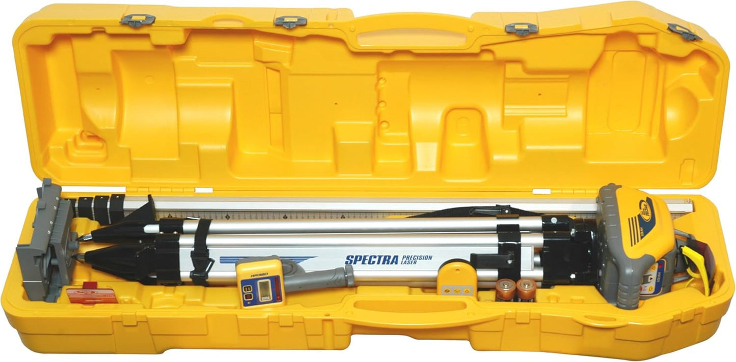 Spectra (HV101GC-3) Package with GR153 Grade Rod, Metric, HR320 Receiver, C59 Rod Clamp and System Case - HV101GC-3