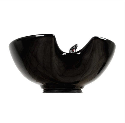 Jeffco 8200 Porcelain Bowl Tilting Black  - 8200-570-VB-B