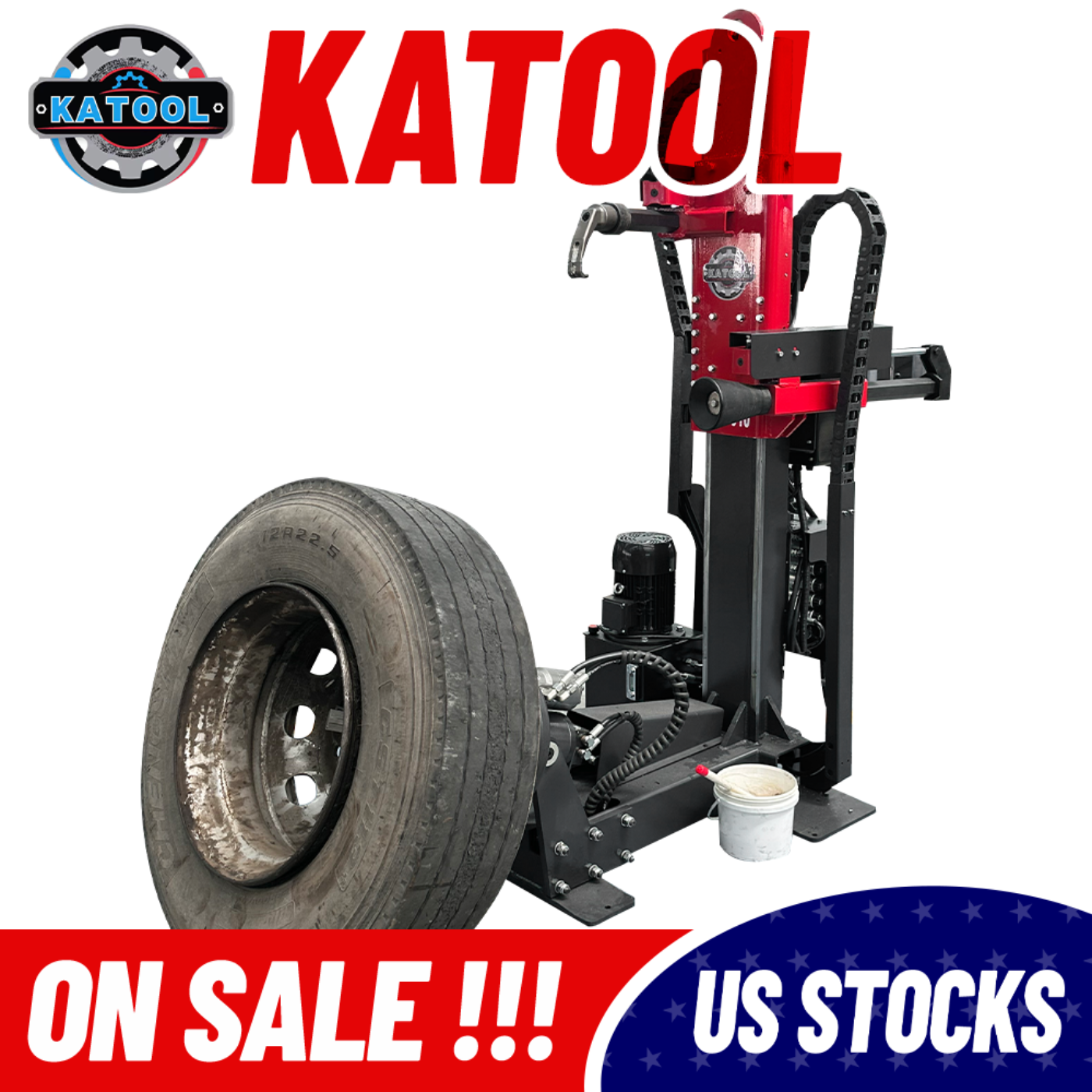 Katool KT-Hydraulic Truck Tire Changer - TV910