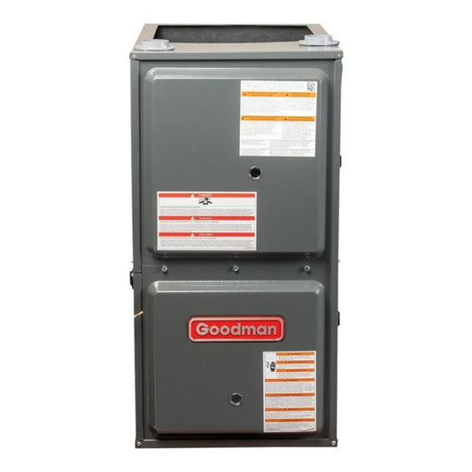 Goodman - 100,000 BTU 96% Gas Furnace - 21" Width - Downflow / Horizontal - Two Stage - 115V - R32