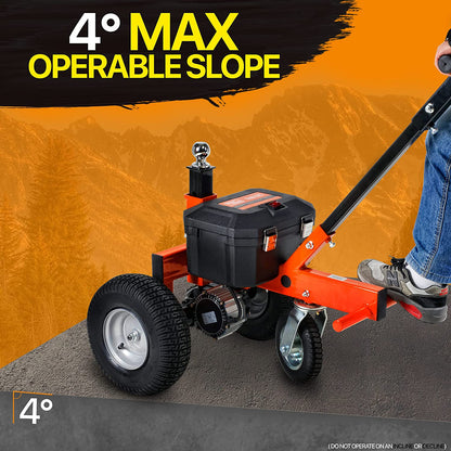 Super Handy GCAO007 Electric Trailer Dolly 2" Ball Mount 800W Motor 12V 7Ah and 2800 lbs Max Trailer Weight Capacity New Canada Only - GCAO007