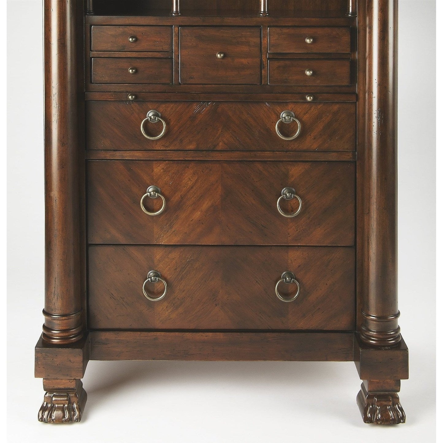 Butler Specialty Company Castle Heirloom Secretary, Dark Brown  - 9400347