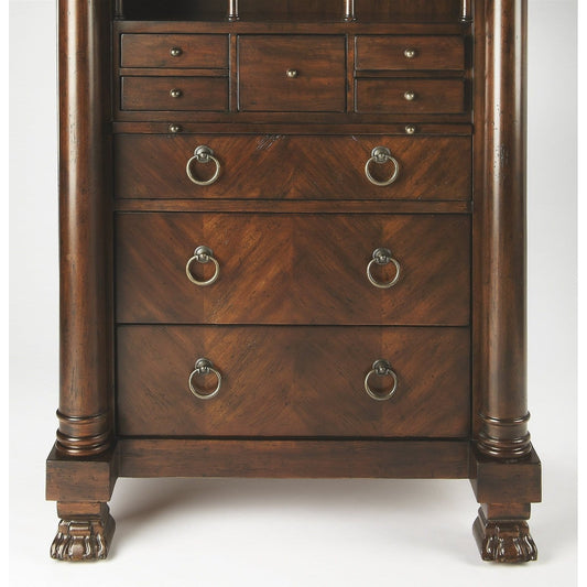 Butler Specialty Company Castle Heirloom Secretary, Dark Brown  - 9400347