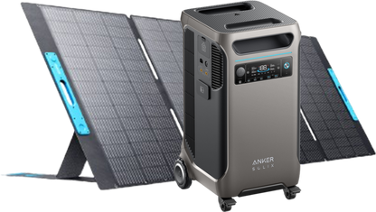 Anker SOLIX F3800 Power Station 3840Wh 6000W with 200W Solar Panel Manufacturer RFB - B1790111-F1-F