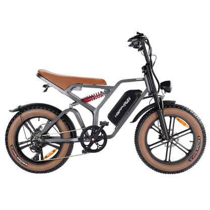 Happyrun Tank 750W Electric Bike Fat Tire Dirt All Terrain - G60