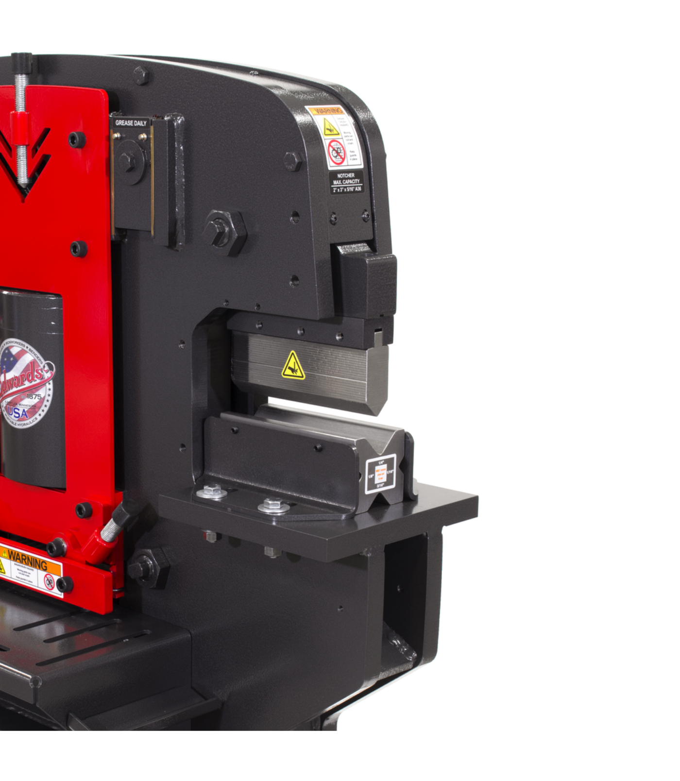 EDWARDS 8" Brake w/ 4-Way Die - ED9-AC1034