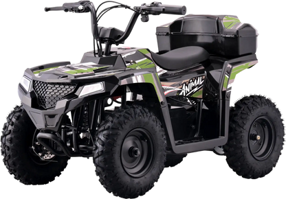 Droyd Animal ATV for Kids Electric 36V 8Ah LFP Battery 500W Brushless 10 Miles 15 MPH New - XW-A02-GRO