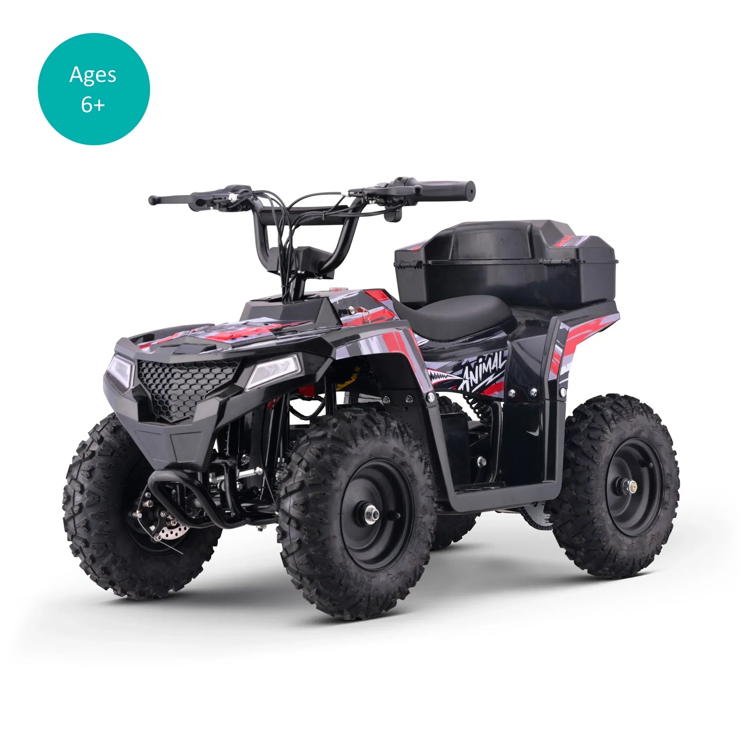 Droyd Animal ATV for Kids Electric 36V 8Ah LFP Battery 500W Brushless 10 Miles 15 MPH New - XW-A02-GRO