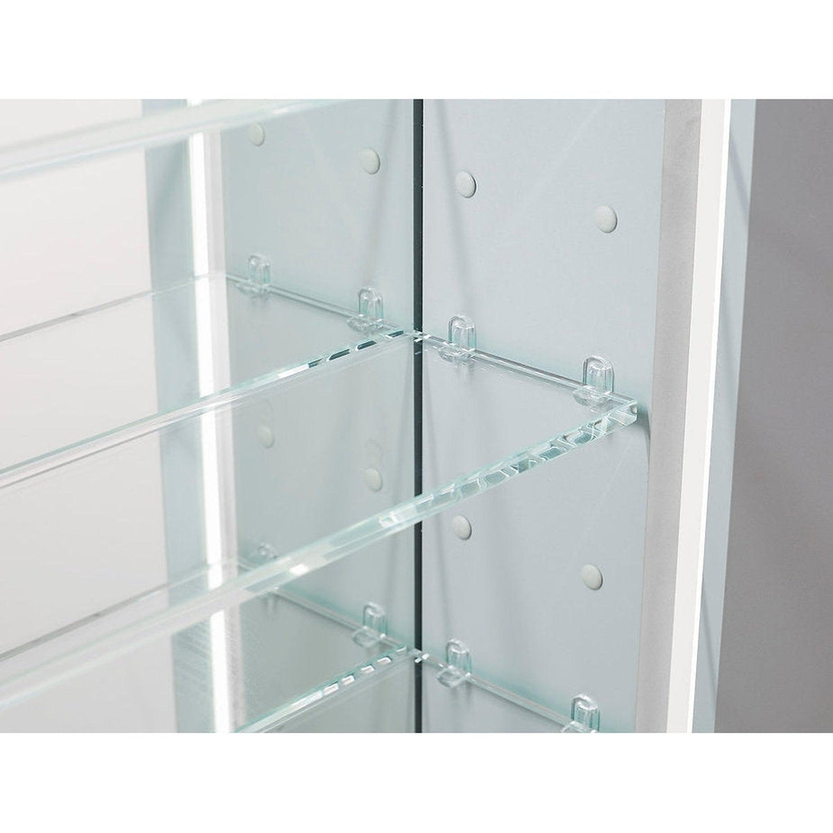 Aquadom Royale 48" x 30" Rectangle Recessed or Surface Mount Bi-View Bathroom Medicine Cabinet - R-4830E
