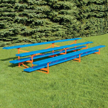 Bleacher 3 Row 21' All Aluminum Standard - BLCH-321AL