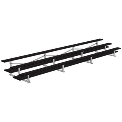Bleacher 3 Row 21' All Aluminum Preferred - BLDP-321AL