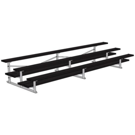 Bleacher 3 Row 15' All Aluminum Preferred - BLDP-3AL