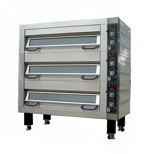 BakeMax  92" One Deck Electric Oven, Accommodates (4) 18" X 26" Pans, 220/60/3 - BMFD001