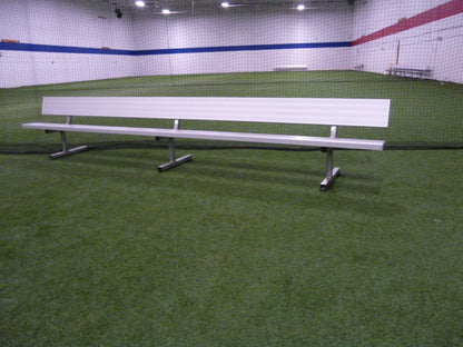 Bleachers Player Bench with Backrest - BNP2101BAA
