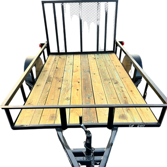 Bye Rite 6ft x 10ft Single Axle Utility Trailer  - BYE-BR1767