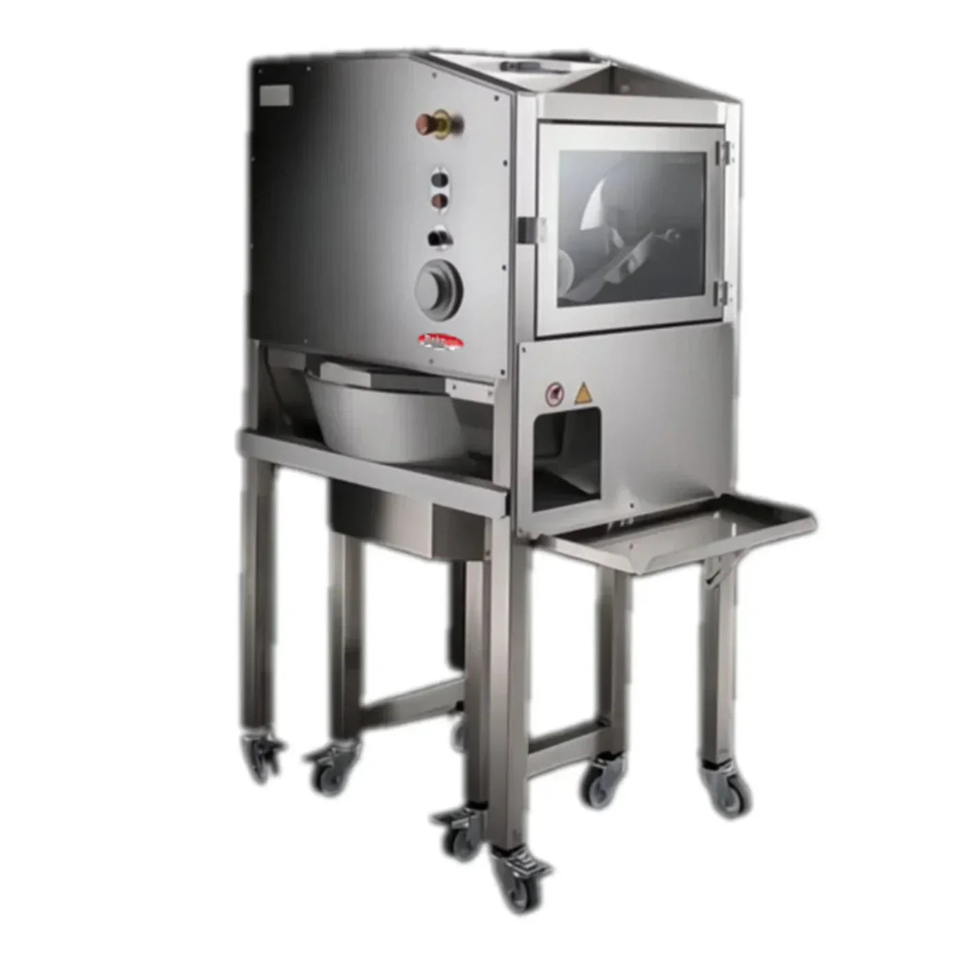 BakeMax BMDD005 28.5" Automatic Dough Divider/Rounder, 44 Liter Dough Hopper, 115/60/1 -  BMDD005