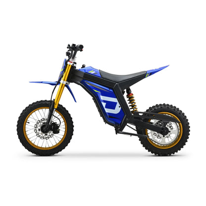 Droyd Berzerker Electric Dirt Bike 42 MPH 50 Mile Range 3000W New - DZ05-BLO